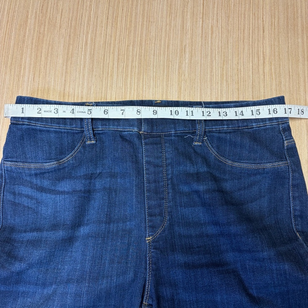 Judy Blue High Rise Pull On Skinny Jegging Jeans Womens 16W Dark Wash - Picture 4 of 10